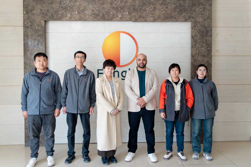 有朋自遠方來不亦樂乎——國際客戶來訪河南豐博天瑞水泥參觀交流！